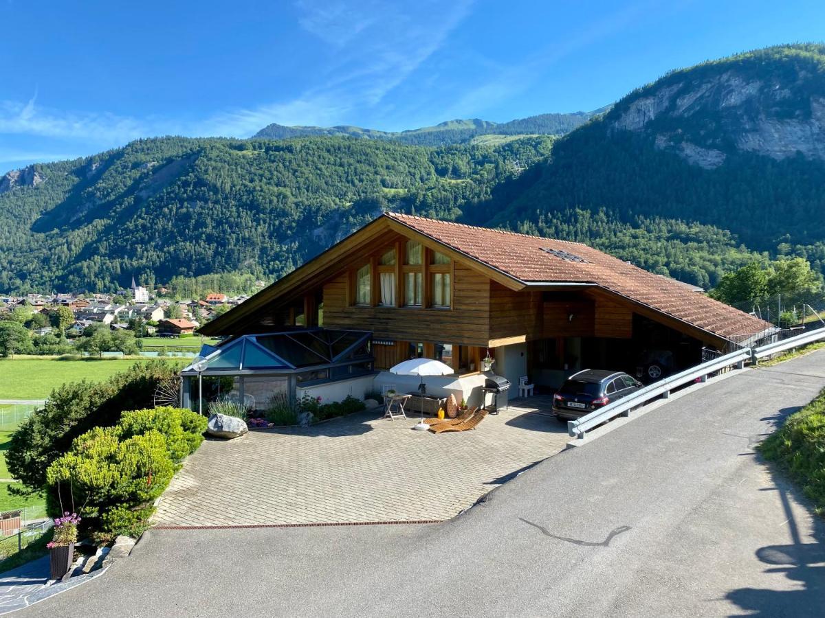 Appartement Aareschlucht- Grandiose Aussicht Fuer 2-6 Pers. Мейринген Экстерьер фото